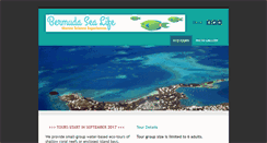 Desktop Screenshot of bermudasealife.com